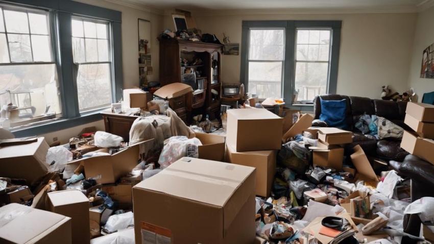 declutter before moving house