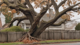 neighbor s tree causing damage