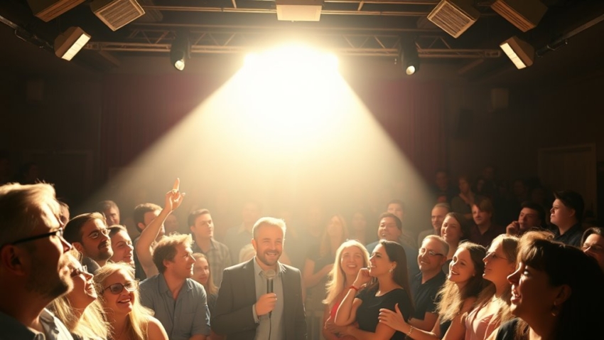 humor engages audience attention