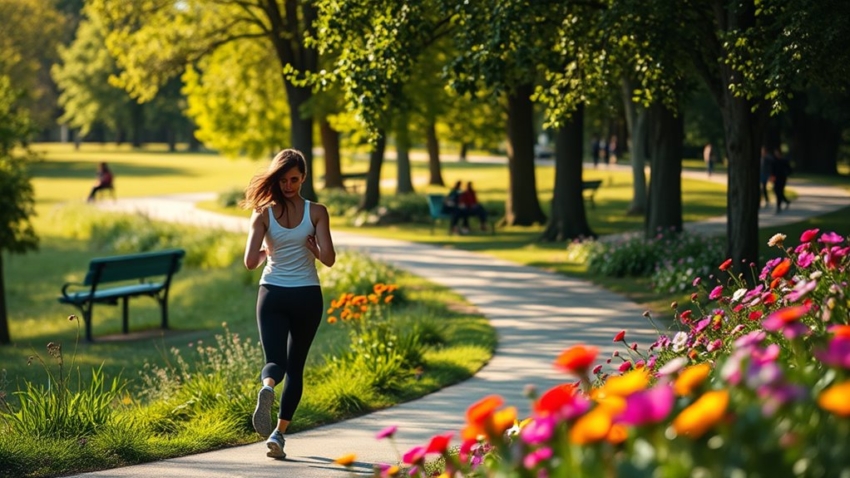 stay fit outside gym